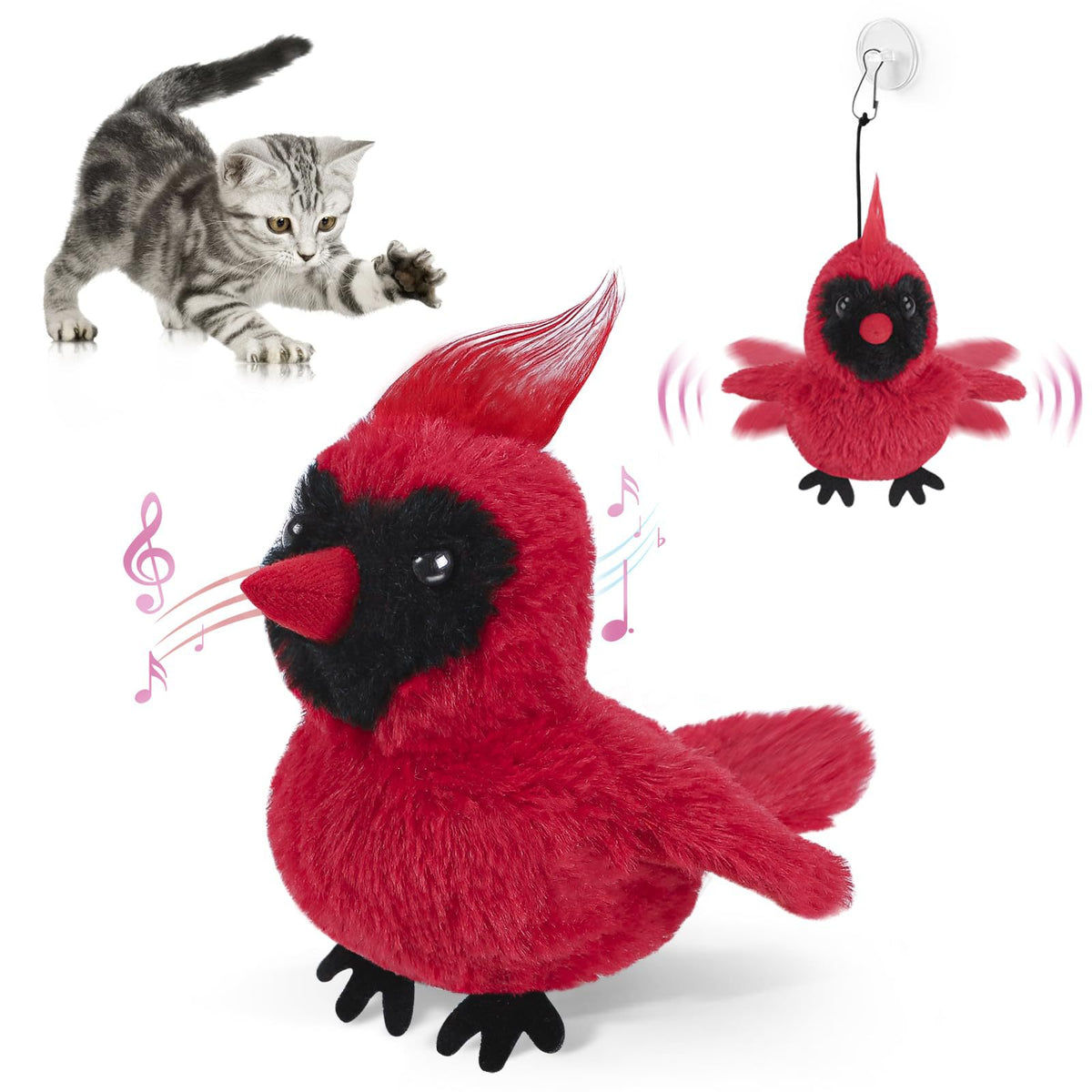 Flapping Bird Interactive Cat Toy