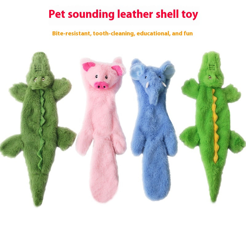 Plush Animal Squeaky Dog Toy