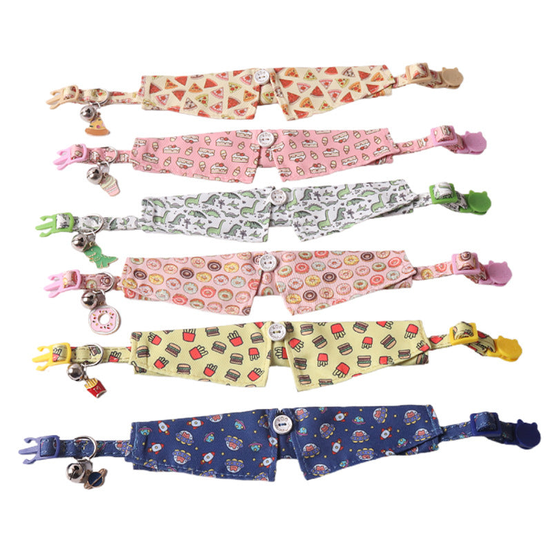 Cake, Donut & Dinosaur Pet Collar