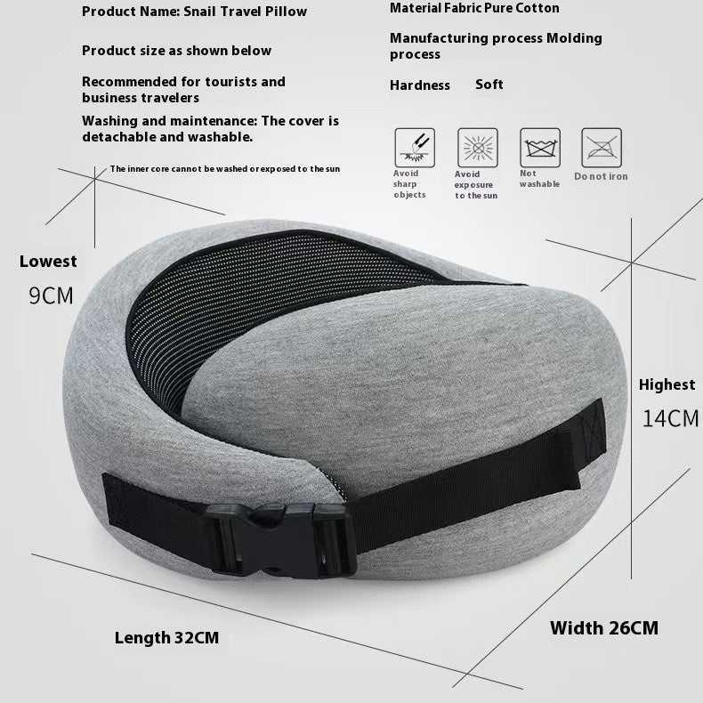 Memory Foam Travel Neck Pillow