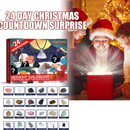 24-Day Mineral & Crystal Advent Calendar