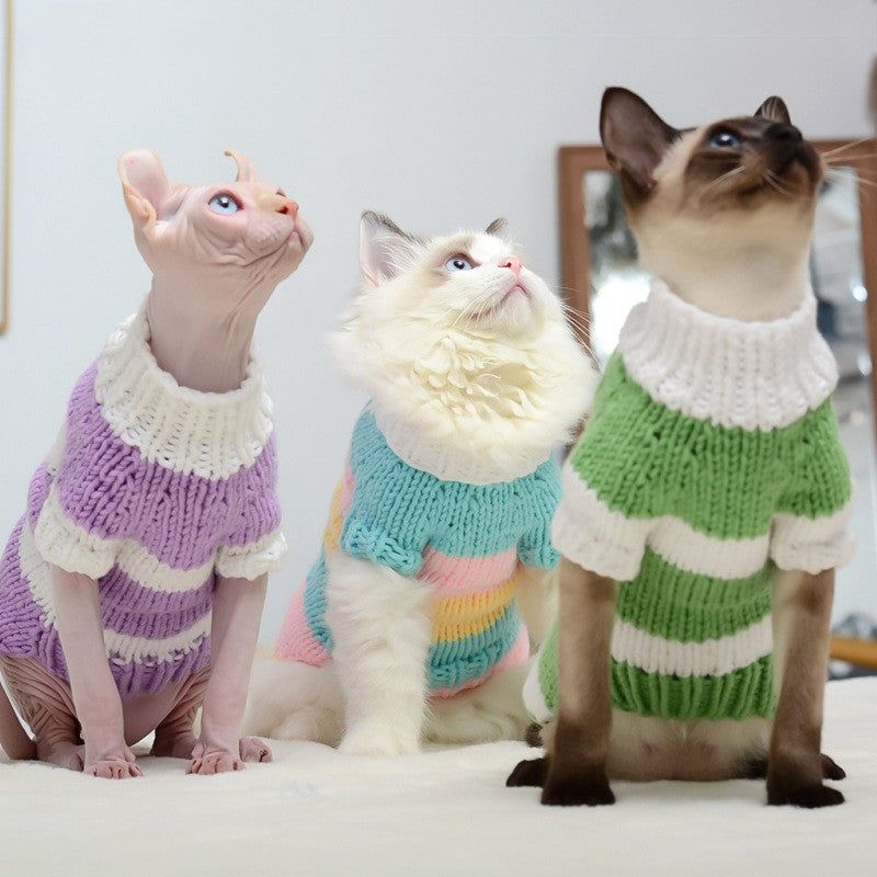 Hairless Cat Knit Sweater