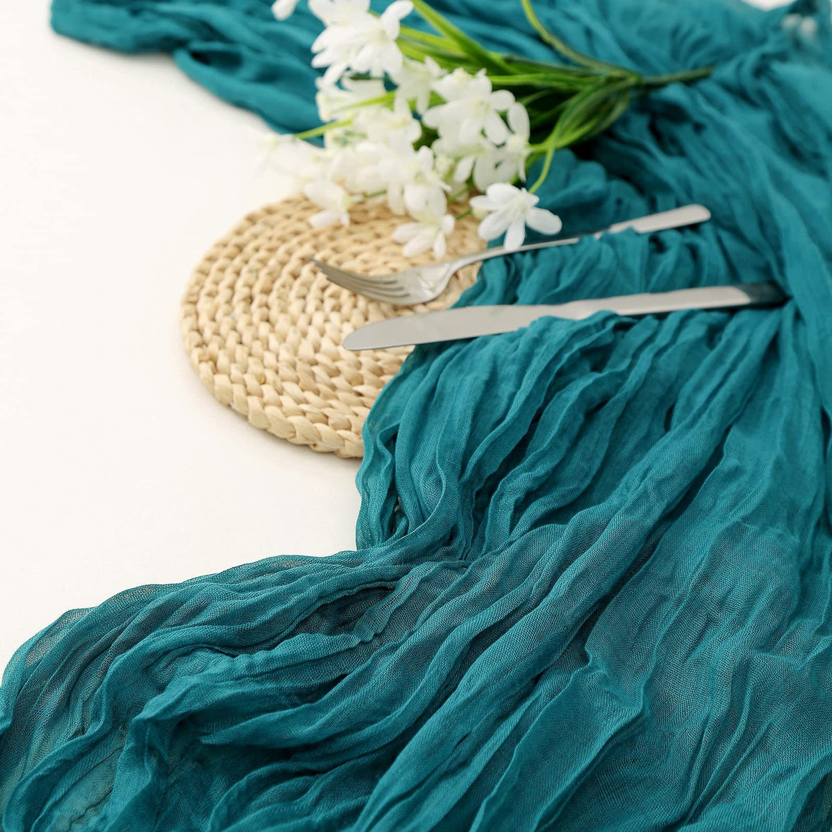Bohemian Voile Table Runner