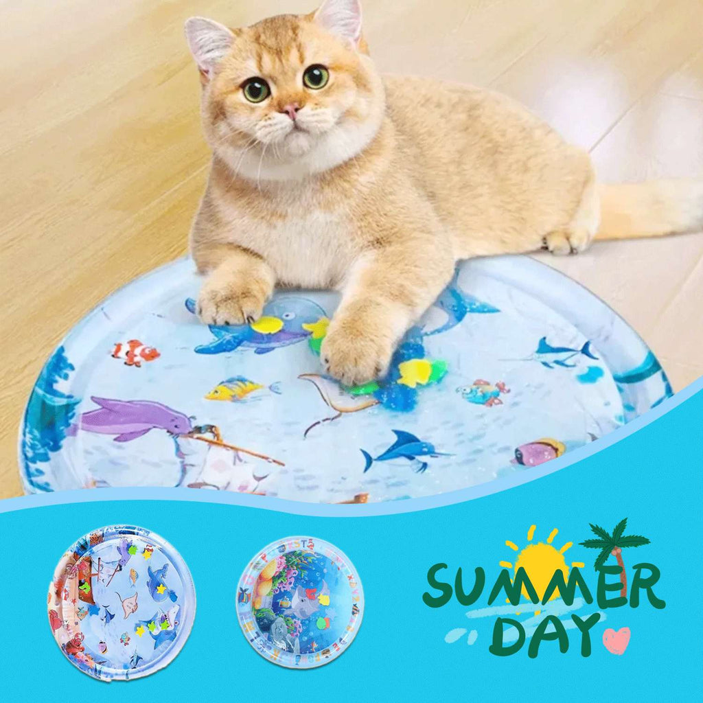 Water Sensory Play Mat for Cats