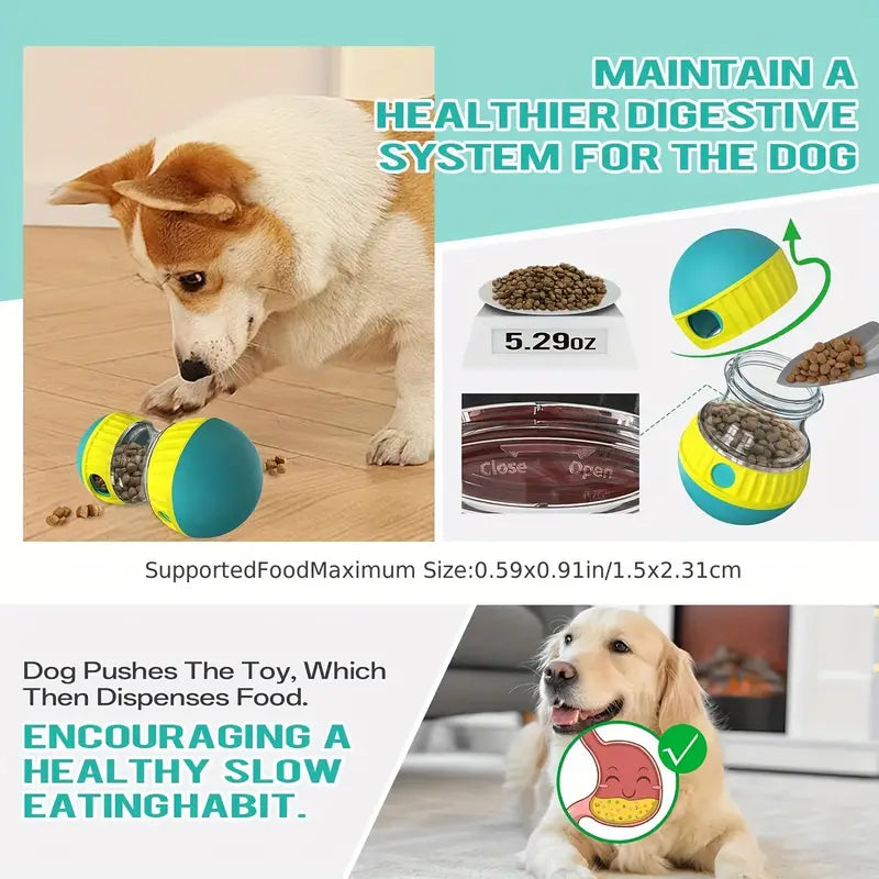 Adjustable Treat Dispenser Dog Toy