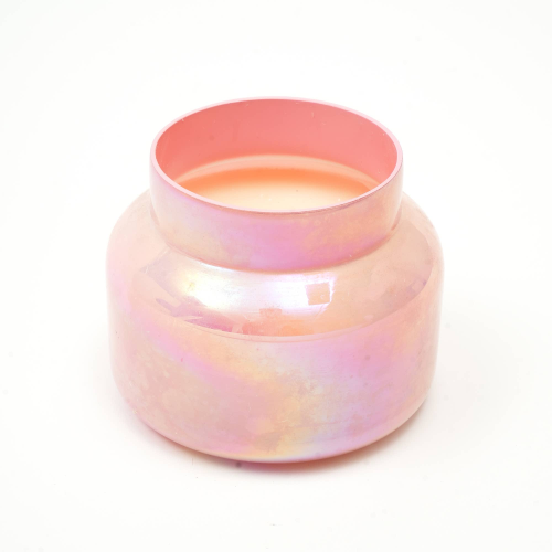 Pink Lustre Scented Candle Jar