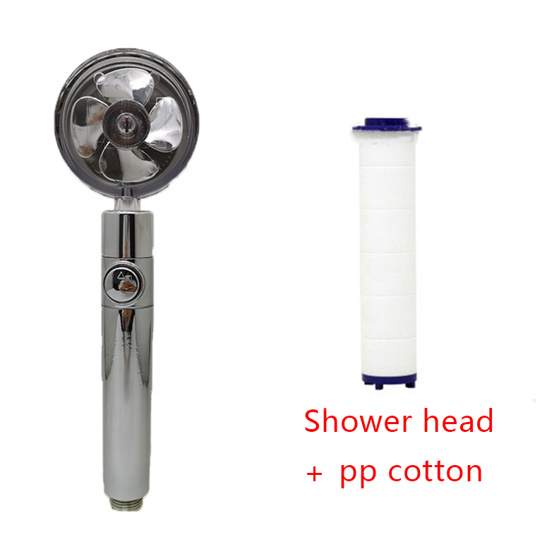 High-Pressure Turbo Fan Shower Head