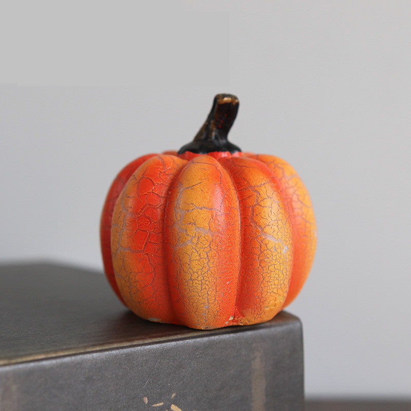 Glowing Resin Pumpkin Lights