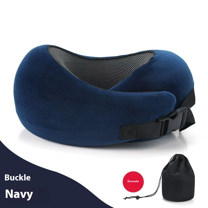 Memory Foam Travel Neck Pillow