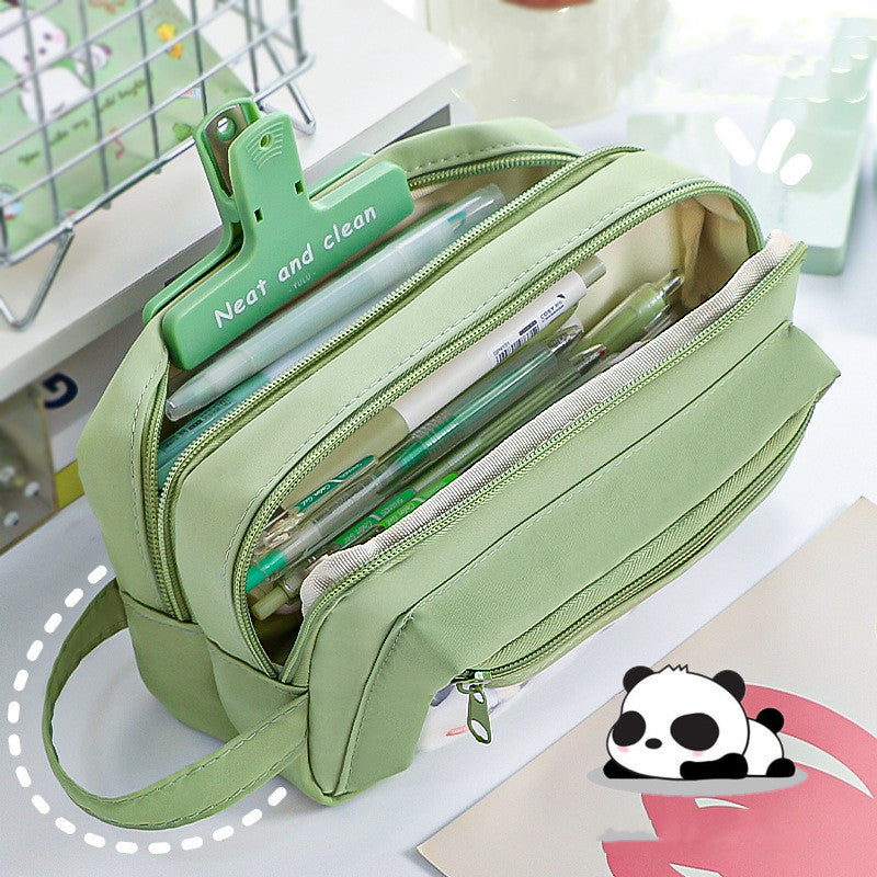 Clear Cartoon Pencil Case