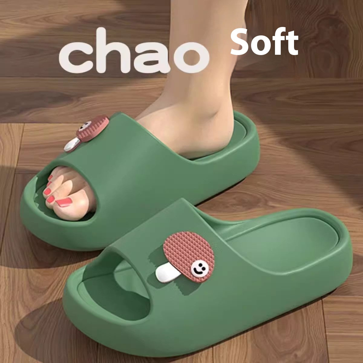 Cartoon Dog & Mushroom Slides