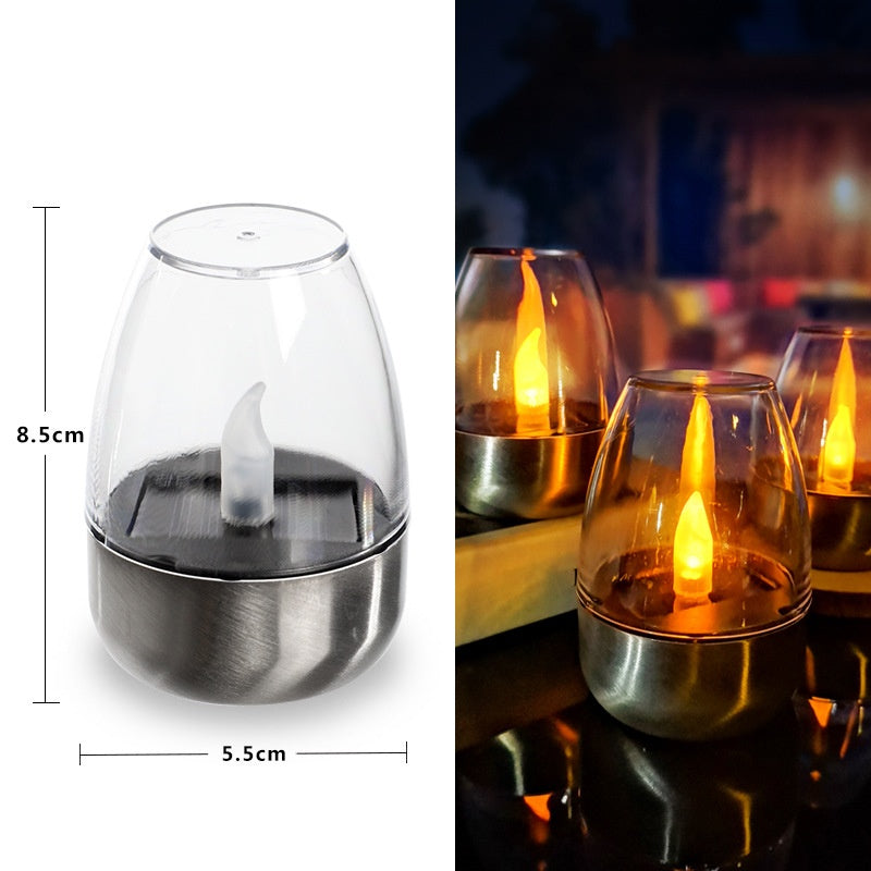 Solar LED Candle Lantern