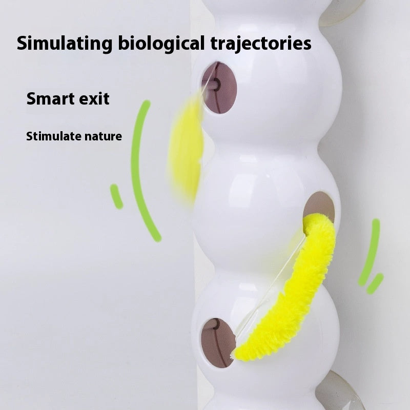 Motion-Activated Wiggly Tail Cat Toy