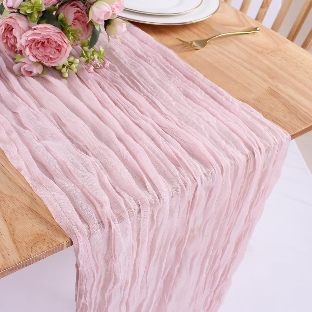 Bohemian Voile Table Runner