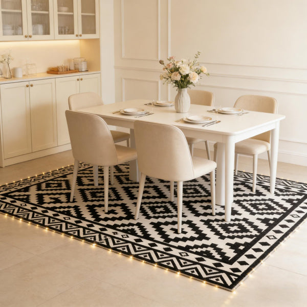 Reversible Outdoor Rug with LED Lights