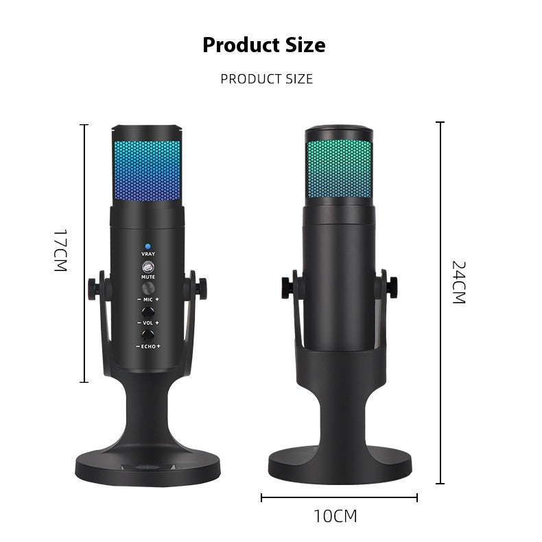 RGB USB Condenser Microphone