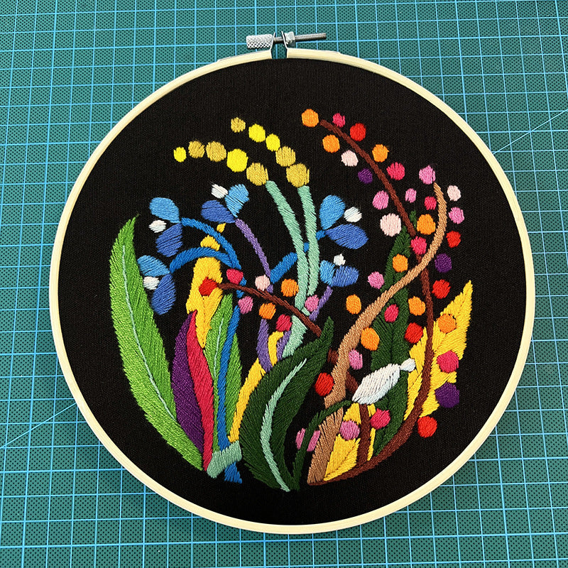 3D Flower Embroidery Kit