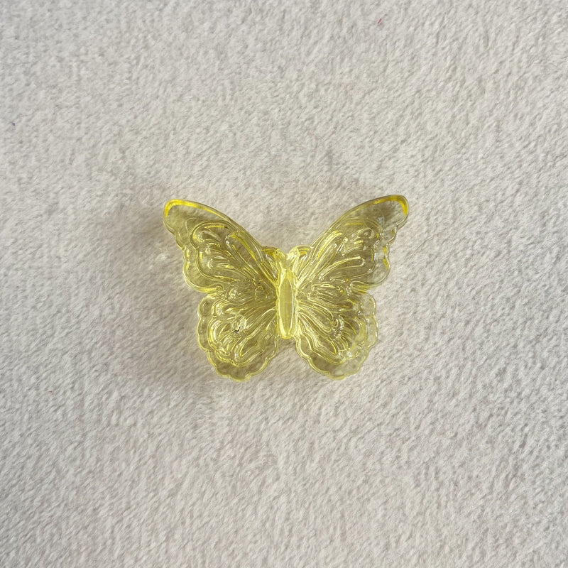 Acrylic Butterfly Wing Beads