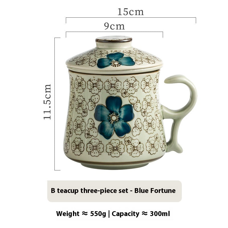 Handmade Ceramic Infuser Mug