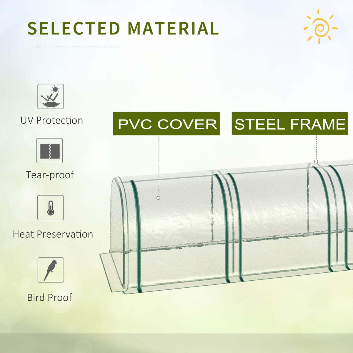 Portable Tunnel Greenhouse