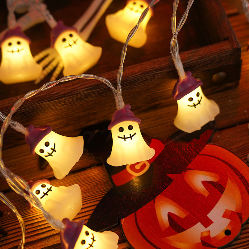 Halloween Pumpkin & Ghost String Lights