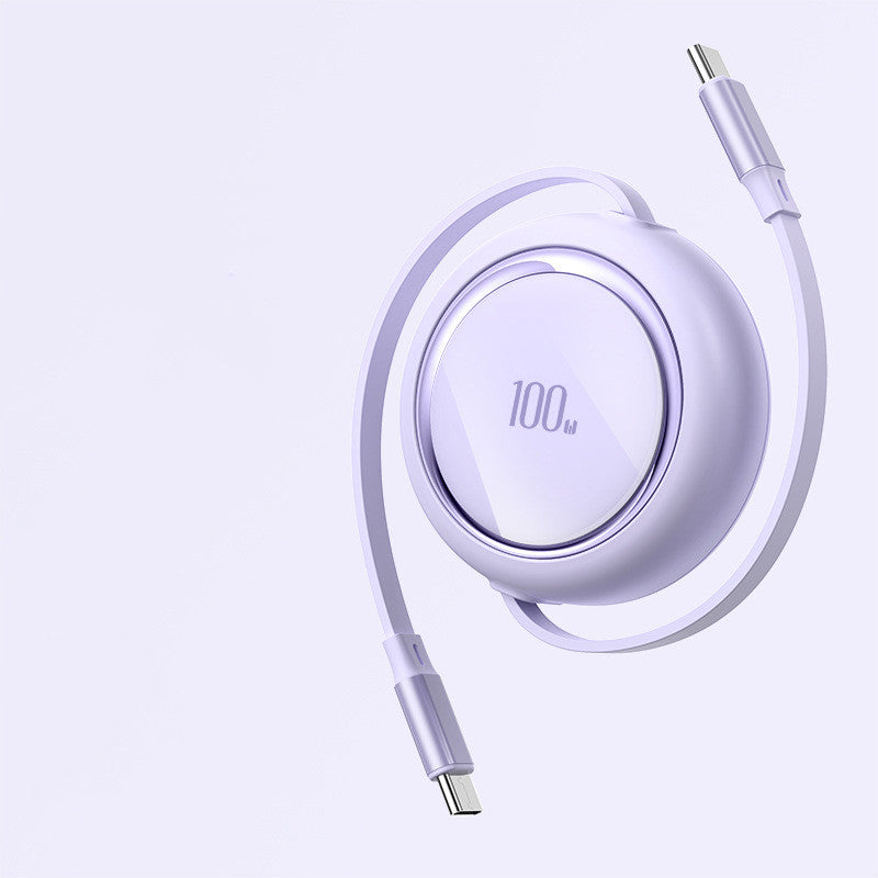 Retractable 100W Charging Cable
