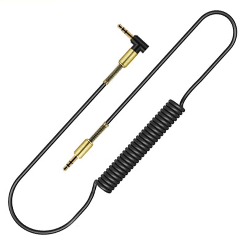 Coiled 3.5 mm Aux Cable