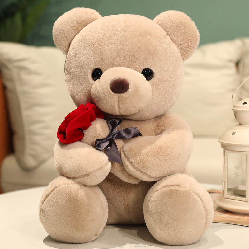 Rose Teddy Bear Plush