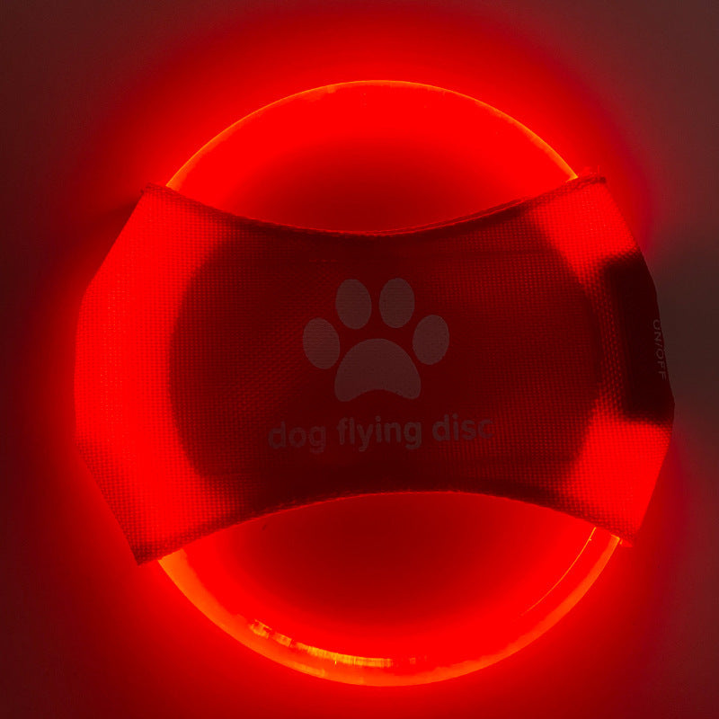 Light-Up Dog Flying Disc