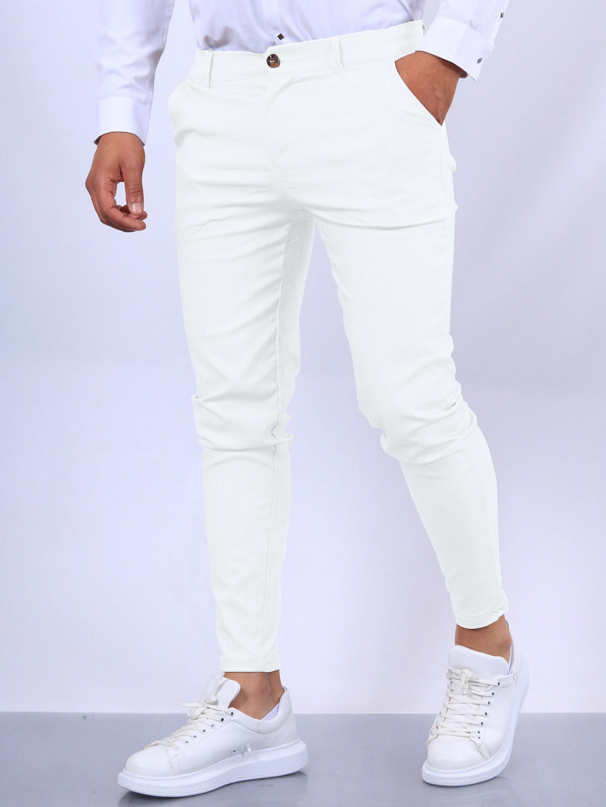 Men's Slim Office Trousers