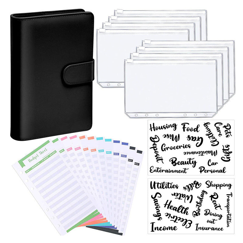 A6 Budget Binder with Cash Envelopes