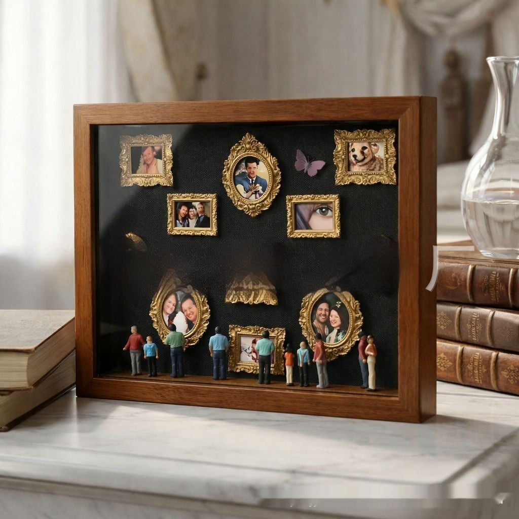 DIY Mini Museum Shadow Box