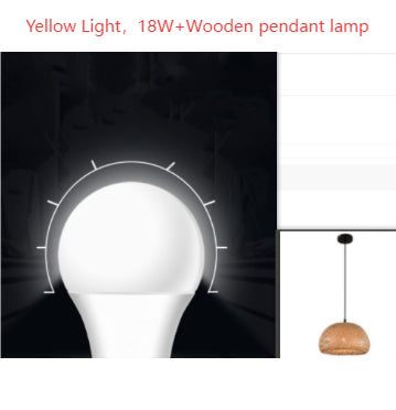 Woven Bamboo Pendant Light