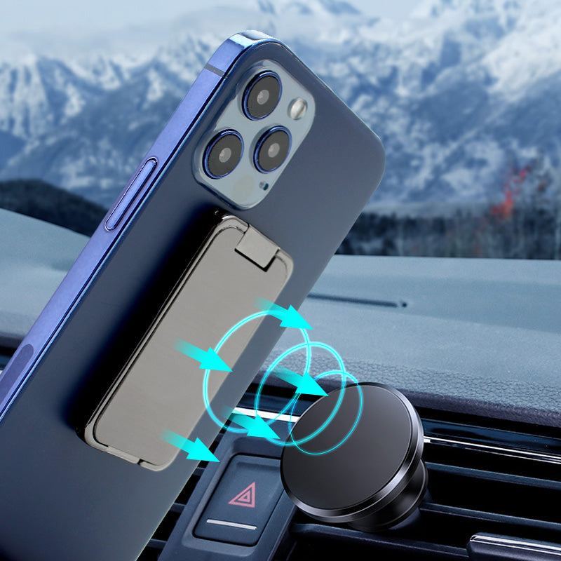 Foldable Magnetic Phone Ring Stand
