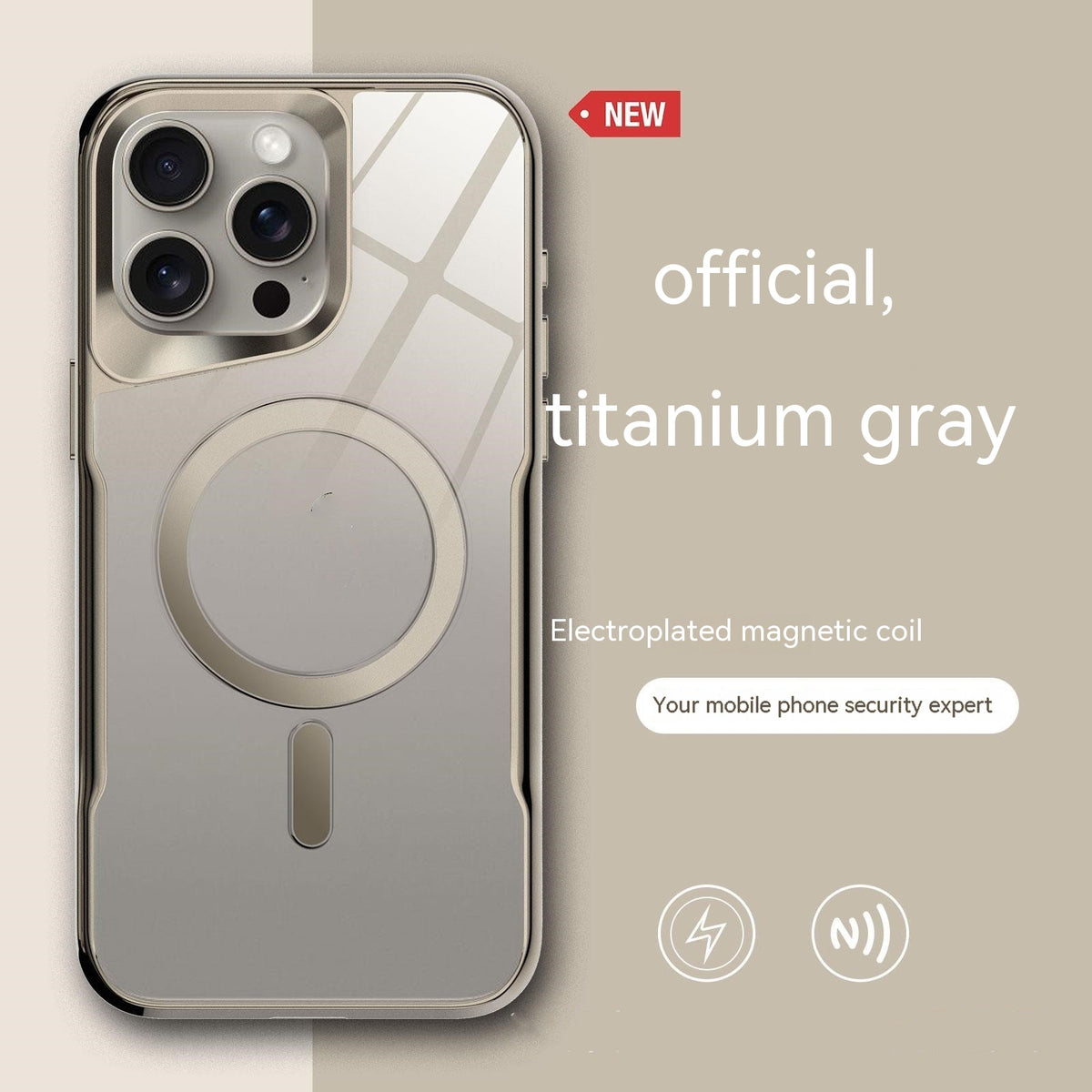 Mirror Chrome Magnetic iPhone Case