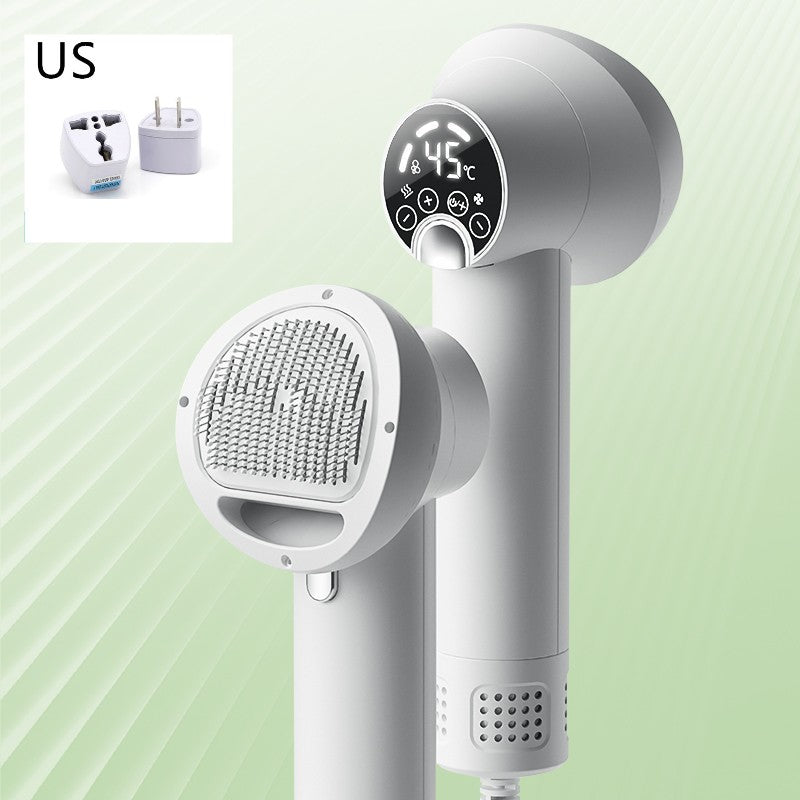 2-in-1 Pet Grooming Dryer & Brush