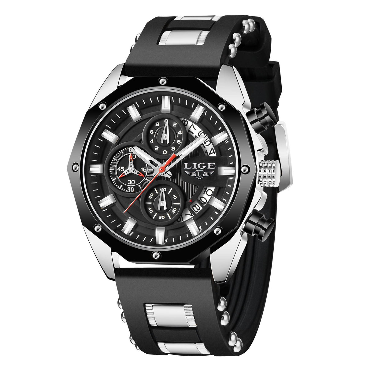 Men's Silicone Sport Watch