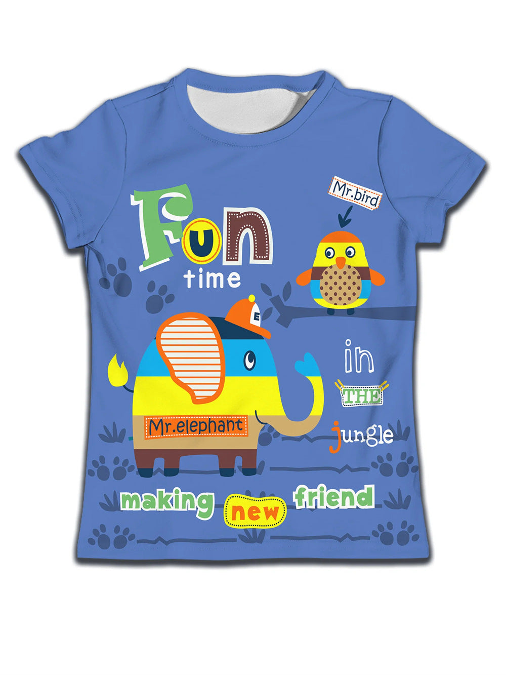 Kids' Cute Cat Graphic Tee