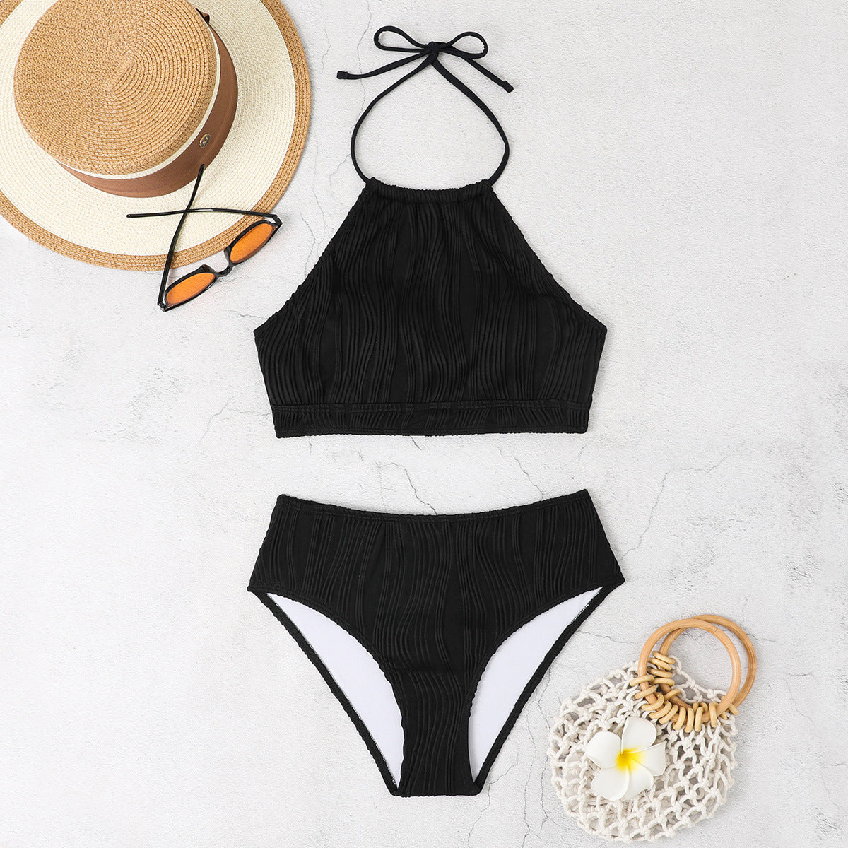 Women's High-Waist Swim Skirt