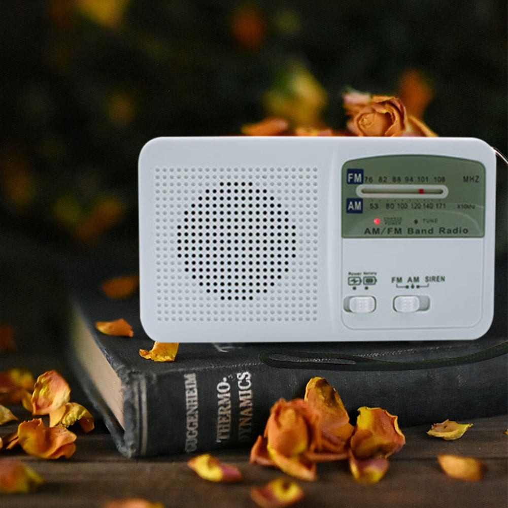 Solar Hand-Crank Emergency Radio