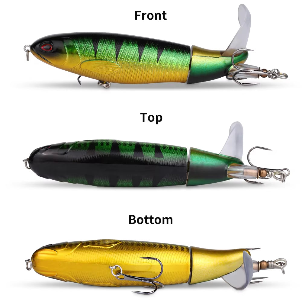 20-Piece Topwater Popper Lure Set