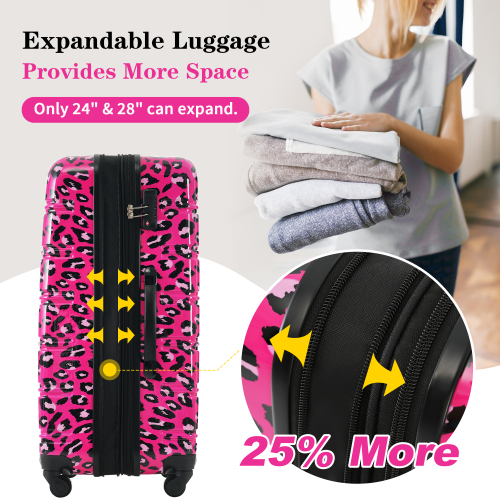 3-Piece Hardshell Spinner Luggage Set
