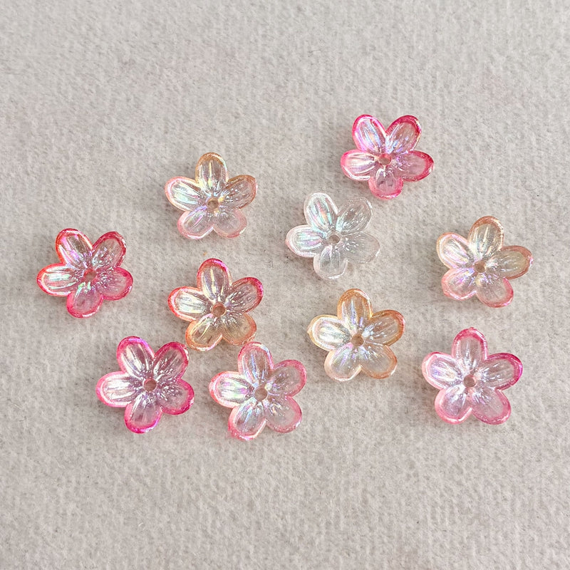 Glow-in-the-Dark Flower Beads