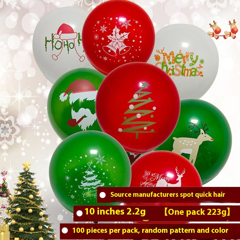Christmas Balloon Party Set