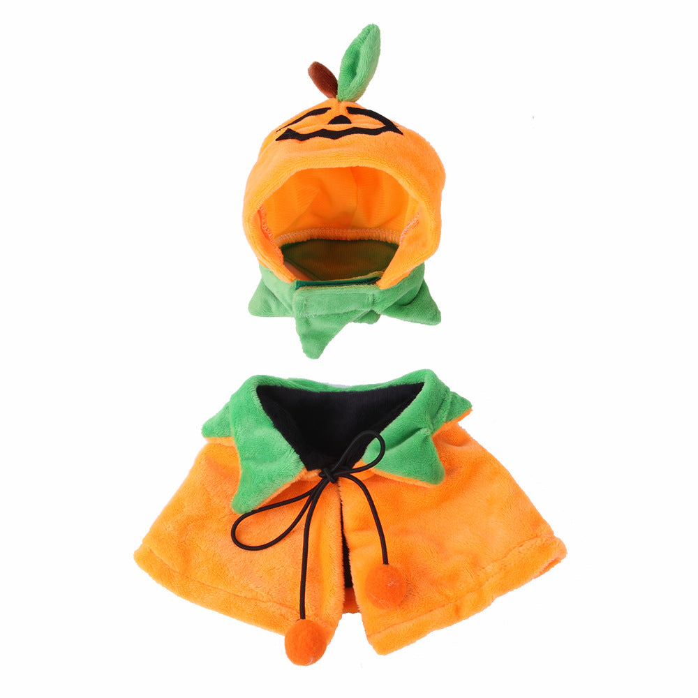 Pumpkin Pet Cloak