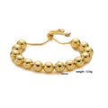 Adjustable Beaded Slider Bracelet