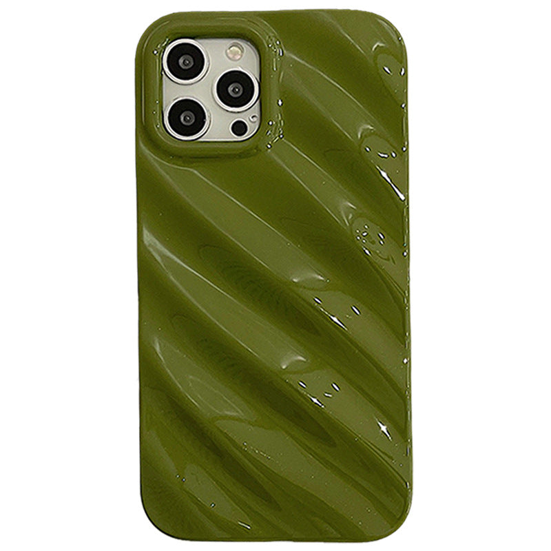 Pleated Silicone iPhone Case