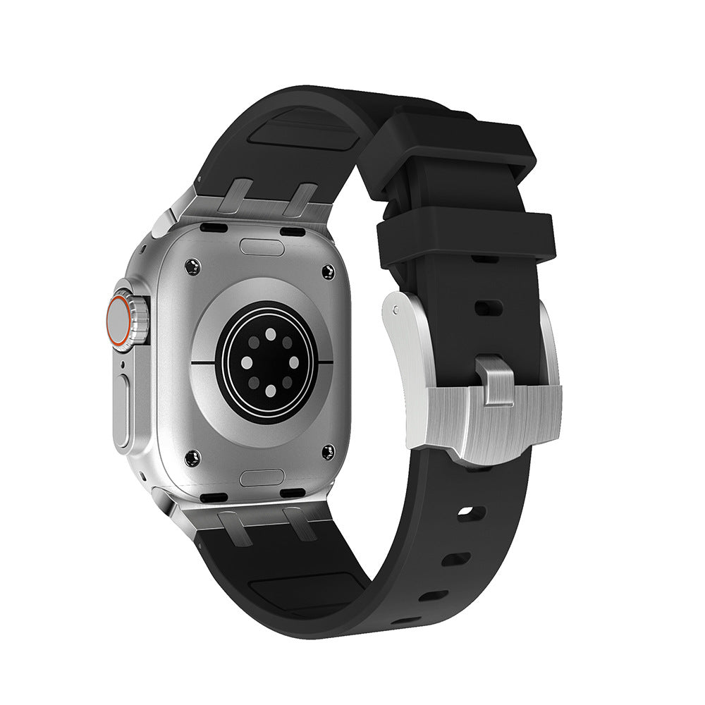 Two-Tone Silicone Smartwatch Band