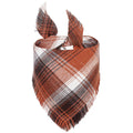 Fall Plaid Dog Bandana