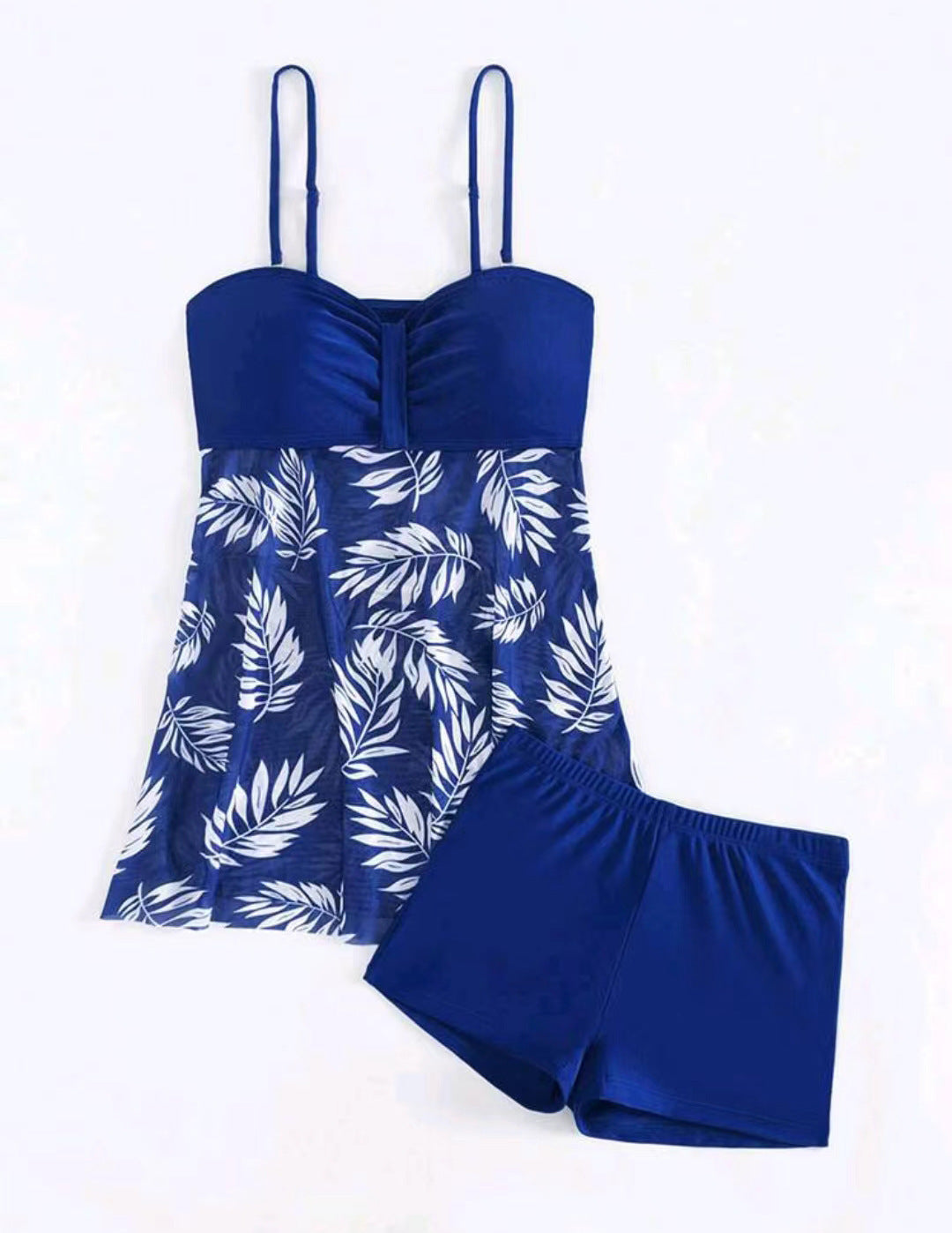 Women's High-Waist Swim Set with Shorts